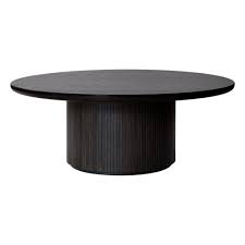 The top glass measures 8mm thick, while the bottom shelf glass is 5mm thick. Moon Wooden Coffee Table D120 Cm Black Gubi Design Adult