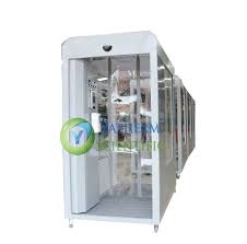 Decontamination Tunnel Tent Design Safety Glass Manufacturing