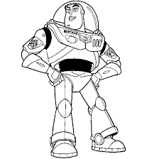 Buzz Lightyear Para Colorear
