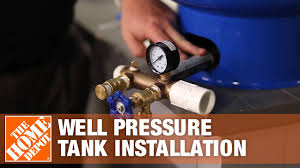 Like any other water equipment, however, a time might come when the system will be faced by a problem that. Well Pressure Tank Installation The Home Depot Youtube