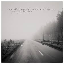 Black And White Road Black And White Road Photograph Not All Those Who Wander Are Etsy Empathy Quotes Tolkien Quotes Words Quotes