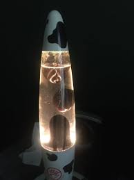 Don't worry be happy slap. Rare Lava Lamp In Cow Print Vintage Collectibles Vintage Collectibles On Carousell