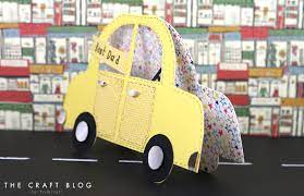 How to make top drives cards (inkscape + paint.net). Card Shape Of The Month Car Card M The Craft Blog