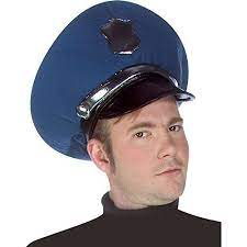 Amazon Com Giant Police Hat Costume Headwear And Hats Clothing Police Hat Halloween Costume Accessories Hats