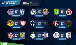 Just click on the country name in the left menu and select your competition (league results, national cup livescore, other competition). Horarios Y Donde Ver La Jornada 2 Del Apertura 2021 En Liga Mx