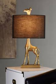 Navy Blue And Gold Giraffe Table Lamp From Kirkland S In 2020 Gold Table Lamp Table Lamp Lamp