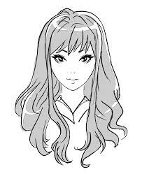 Pictures are created both on canvases with a brush and paints, and with the help of. How To Draw Anime Girl Hair For Beginners 6 Examples Gvaat S Workshop