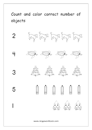 free printable number counting worksheets count and match count and write count and color the objects math worksheets for preschool and kindergarten megaworkbook