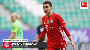 Jamal musiala, 18, from germany bayern munich, since 2020 attacking midfield market value: Bundesliga Jamal Musiala Md29 S Man Of The Matchday Dancing With The Stars And Making History In The Bundesliga At Bayern Munich