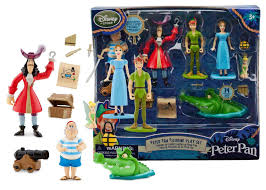 Amazon Com Walt Disney S Peter Pan Collectible Figure Set Toys Games Peter Pan Disney Peter Pan Disney