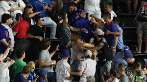 See it: Large fight breaks out in stands during Crosstown Classic at Wrigley Field