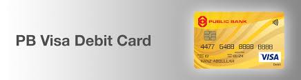 Cardcredit cards, debit cards / atm card, travel cards and more. Public Bank Berhad Pb Visa Debit Card
