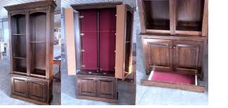 Tools are a popular item for burglars so a no one notices it in his basement. Hidden In Plain Sight Custom Gun Storage Furniture 1 With A Bullet