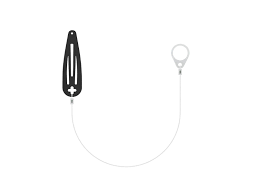 Escalation of hearing aid prices: Single Invisible Hair Clip Hook For One Processor Hearing Aid Black Holder With Hairpin Black Protectors Holders Single