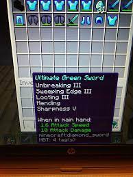 12w22a added jungle temples , which contain loot chests with diamonds. Best Sword I Got Diamond One Regardless Of Name R Minecraft