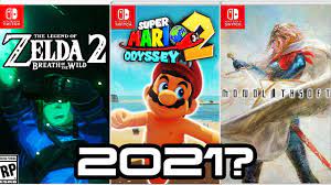 By steven petite on may 25, 2021 at 7:57am pdt. Nintendo Switch 2021 With Breath Of The Wild 2 Mario Odyssey 2 And More Youtube