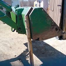 Diy Loader Bucket Fence Post Driver Tools Grit Magazine Steel Fence Posts Tractor Idea Fence Post