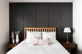 How To Diy A Shaker Panel Accent Wall Construction2style Accent Wall Bedroom Master Bedroom Accents Bedroom Wall