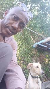 Another happy ending to a TAKE ME HOME pet adoption story. Reverend Wendell  Samuel adopted Amber who patiently waited through photo ops and the  adoption process to be welcomed by her new