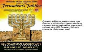 And now a word from bishop jason selvaraj of christ church who was reported as saying: Tpm Haramkan Upacara Jerusalem S Jubilee Pada 15 18 Jun Di Melaka Kisah Dunia
