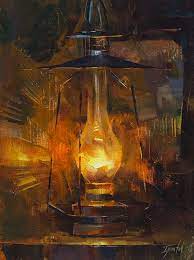 Candle Art Painting Abstract Art Painting Oil Painting Inspiration