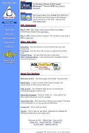 Aol's millennial media deal highlights rise in automated ad buying. Aol In 1997 Timeline Web Design Museum