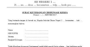 Absensi ptk di simpatika bernama fitur s35. Contoh Surat Dispensasi Dari Kus Contoh Surat