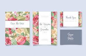 Download Colorful Floral Wedding Invitation Template For Free Elegant Wedding Invitation Card Floral Wedding Invitation Card Elegant Wedding Invitations