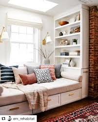 Carolyn Burns Mccrave On Instagram Where I D Rather Be Right Now I Mean Making Houserules Is Fun But If In 2020 Bed In Living Room Built In Sofa Built In Couch