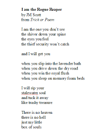 Trick Or Poem By Jm Scott Free On Kindle Through Feb 4 2018 Creepy Poems Words Quotes Poems