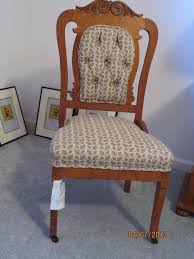 How Old Is My Chair Wooden Front Casters Only My Antique Furniture Collection