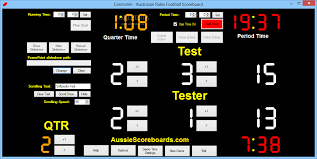 Football ice hockey field hockey handball rugby. Download Australian Rules Football Scoreboard 1 2 9 0
