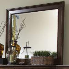 This diy wood framed mirror was so easy to put together. Sarah Randolph Designs Rustic Traditions Beveled Landscape Mirror With Wood Frame Virginia Furniture Market Dresser Mirrors