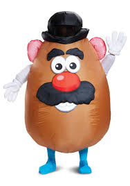 Potato head were still listed on hasbro's website under their gendered names as of thursday afternoon. Mr Potato Head Costume For Adults Inflatable