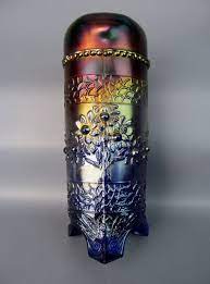 Pin By Carnival Glass King On Carnival Glass Hat Pin Holders Carnival Glass Vanity Set Glass