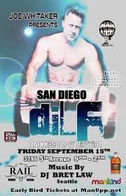 DILF San Diego Men's Underwear/Jock Party by MAN UPP & Joe Whitaker |  Eventcombo