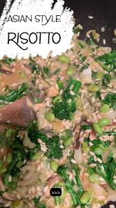 This cheap and cheerful chicken risotto is quick and easy because all the stock goes in at once. Bosh Asian Style Risotto Recipes Healthy Food