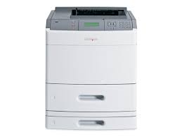 This lexmark workgroup printer encompasses a stationary and desktop form factor as well as a manual duplex print out. Lexmark T652dn