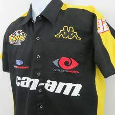 There are plenty of sports and hobbies that i could care less about, but i don't criticize others for what interests them. Go Fas Racing Team Can Am Kappa Pit Crew Ford Shirt Men S Small Yellow Black 32 Kappa Gofasracing Mens Shirts Shirt Tail Dude Perfect