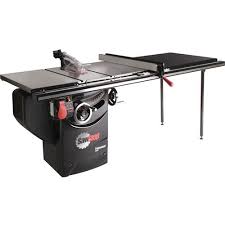 Sawstop 3hp Professional Table Saw W 52 Fence Rails And Extension Table Pcs31230 Tgp252 Table Saw Cabinet Table Saw Best Table Saw
