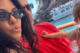 Kourtney Kardashian and Travis Barker Bring Baby Rocky to the Theater