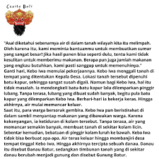 Maybe you would like to learn more about one of these? Cerita Bali On Twitter Kisah Terciptanya Danau Batur Satuabali Ceritabali Ayobelajar Tuturpekak