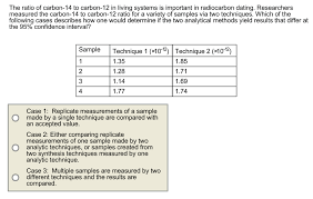 The carbon dating technique has been developed to find out the age of archaeological objects such as plant or animal fossils, etc. Solved The Ratio Of Carbon 14 To Carbon 12 In Living Syst Chegg Com