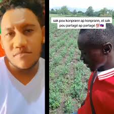 Wawww gade yon bèl jaden komedien dènye lè genyen ,pandan lap fè komedi epi  lap bay peyi a yon kout men bravo