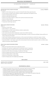 structural design engineer resume