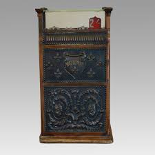Antique national cash register, number 201. Antique Bronze National Cash Register Hingstons Antiques Dealers