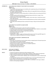 Document controller cv sample myperfectcv. Document Management Resume Samples Velvet Jobs