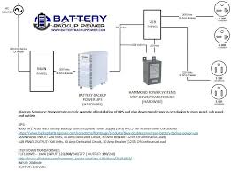 Wiring Diagrams For Hardwire Ups Uninterruptible Power Supplies Diagram Step Down Transformer