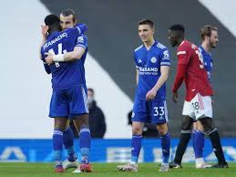 Foxes boost champions league challenge to confirm man city coronation. Manchester United Vs Leicester City Premier League Score Man City Win Premier League Title After Man United Lose To Leicester City The Times Of India