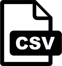 Download Csv File Icon Png And Svg Vector Free Download